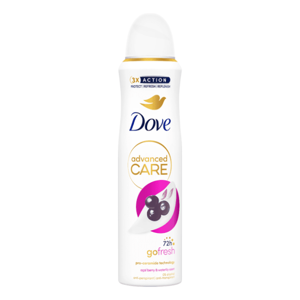 Dezodorans DOVE Acai berry & waterlily scent 150ml 0