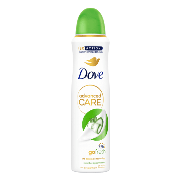 Dezodorans DOVE Fresh krastavac & zeleni čaj 150ml 0