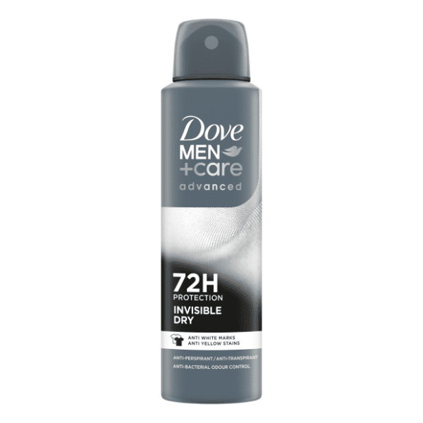 Dezodorans DOVE Men Advance Invisible Dry 150ml 0