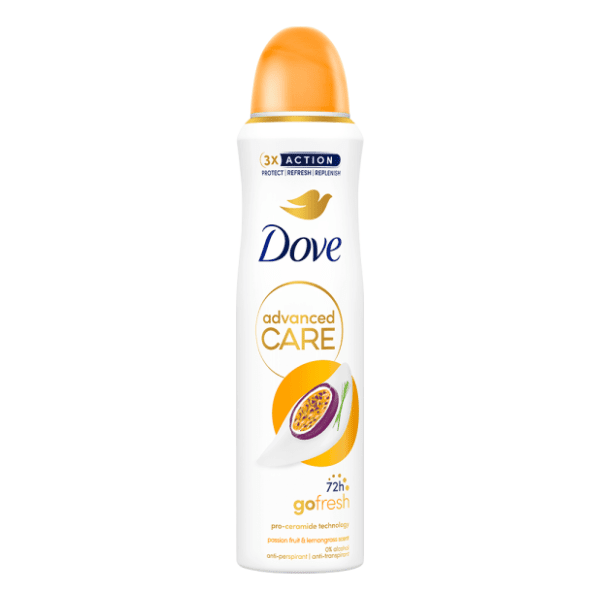 Dezodorans DOVE Passion fruit & lemon 150ml 0