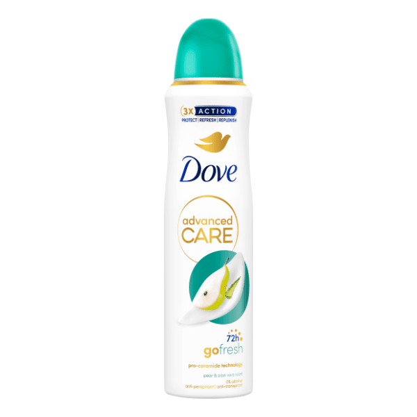 Dezodorans DOVE Pear & aloe vera 150ml 0