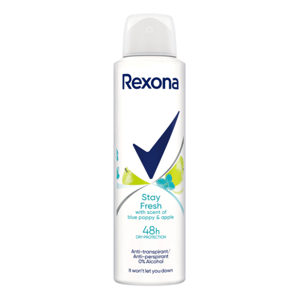 Dezodorans REXONA blue poppy & apple 150ml 0