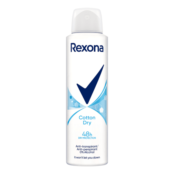 Dezodorans REXONA Cotton dry 150ml 0