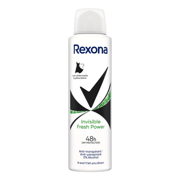 Dezodorans REXONA Invisible Fresh Power 150ml 0