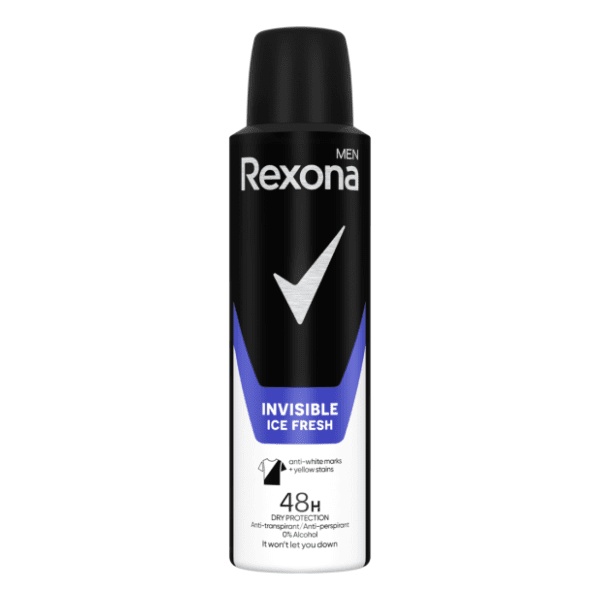 Dezodorans REXONA Invisible ice 150ml 0