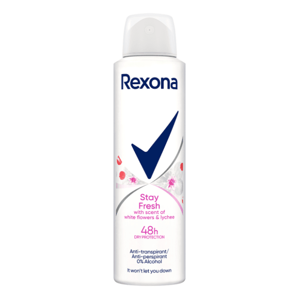 Dezodorans REXONA White flowers & lycee 150ml 0