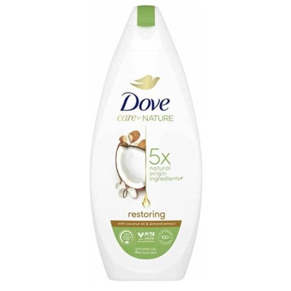 DOVE Nature care coconut gel za tuširanje 225ml 0