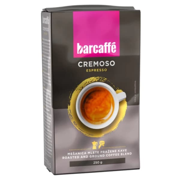 Espresso kava BARCAFFE cremoso 250g 0