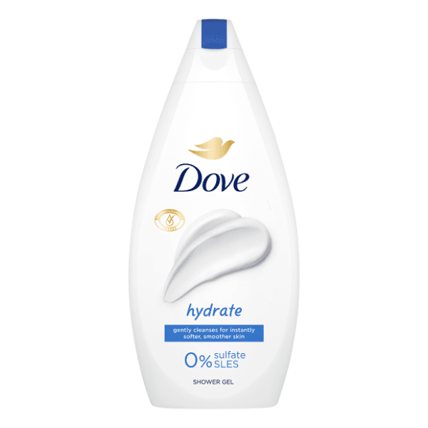 Gel za tuširanje DOVE hydrate 450ml 0