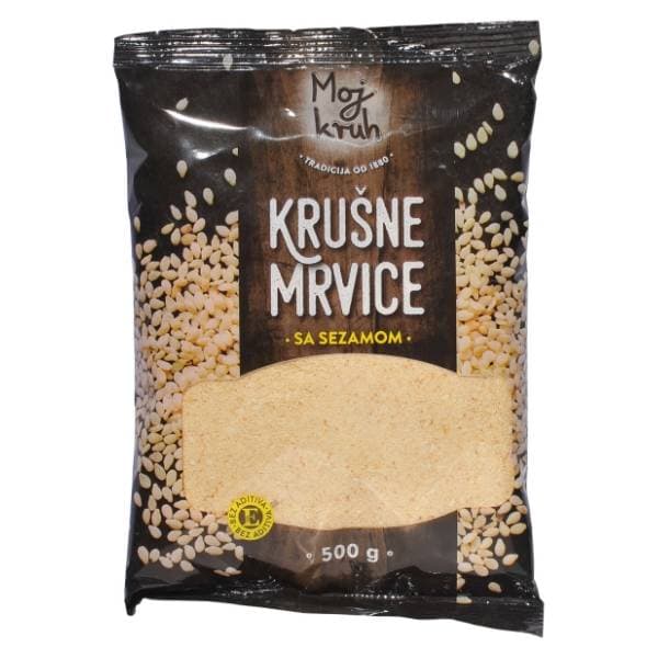 MOJ KRUH krušne mrvice sa sezamom 500g 0