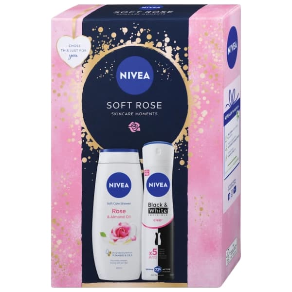 NIVEA set Soft rose (gel za tuširanje i dezodorans) 0