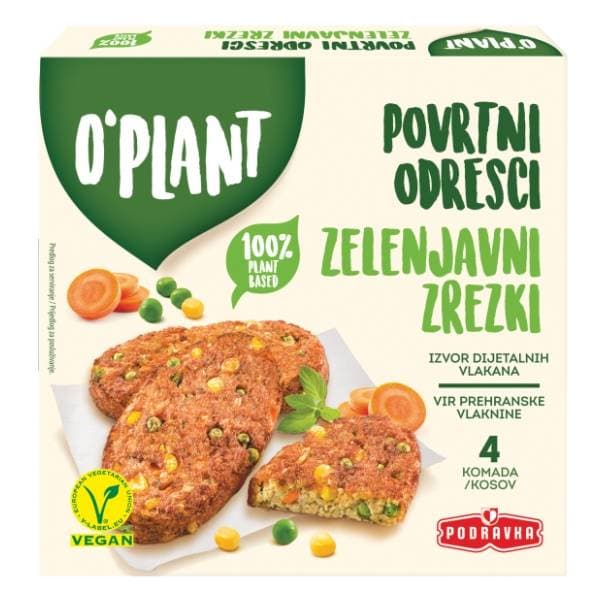 O'PLANT povrtni odresci 400g 0