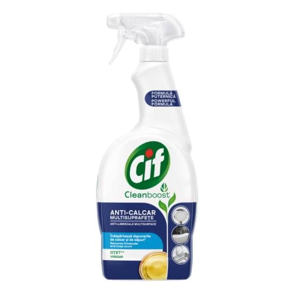 Sredstvo za čišćenje CIF Power & shine protiv kamenca 750ml 0