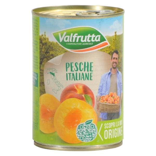 VALFRUTTA kompot breskva 411g 0