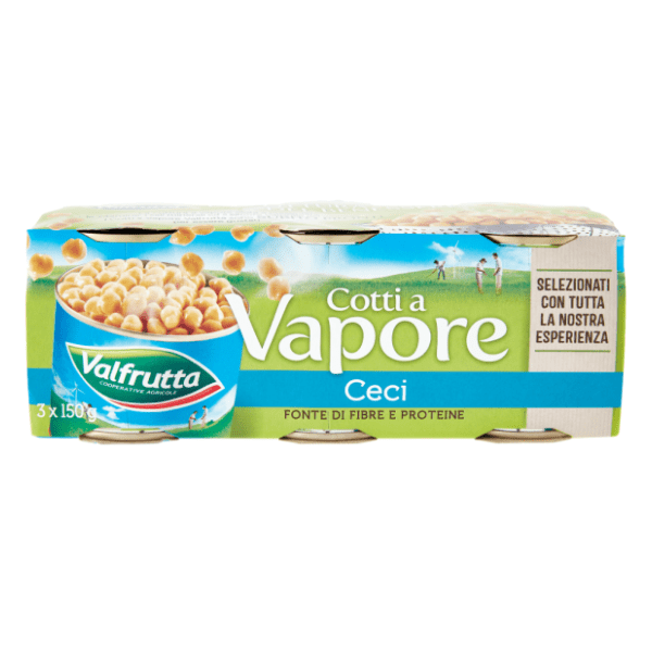 VALFRUTTA slanutak 3x150g 0