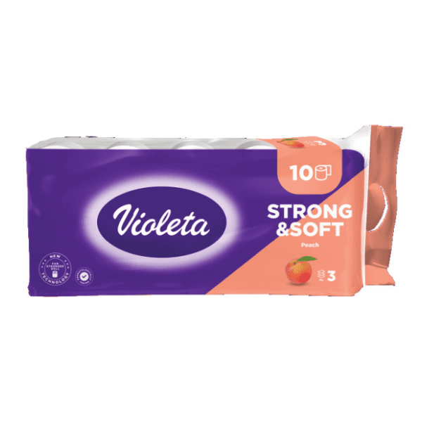 VIOLETA breskva toaletni papir 3sloja 20kom 0
