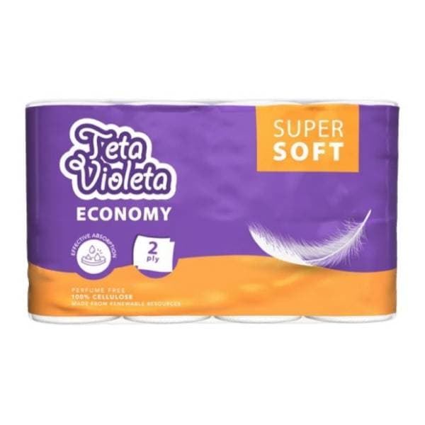 VIOLETA Economy ručnici 2sloja 4kom 0