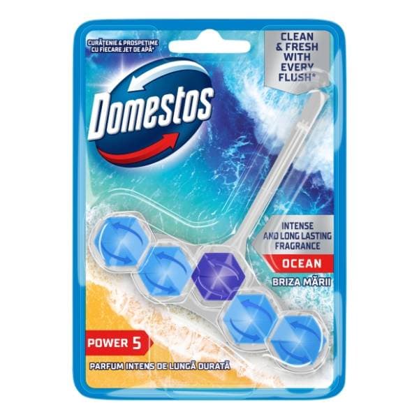 WC osvježivač DOMESTOS power 5 ocean 55g 0