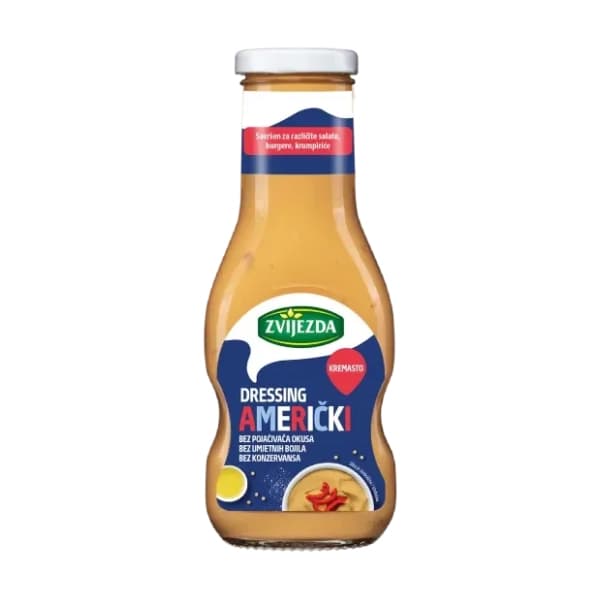 ZVIJEZDA Dressing američki 250ml 0
