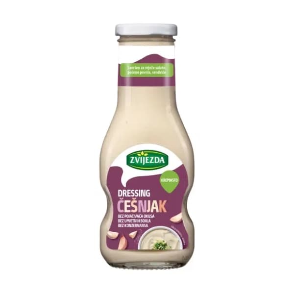 ZVIJEZDA Dressing češnjak 250ml 0
