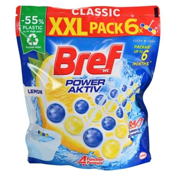 BREF Power aktiv lemon 6x50g 0