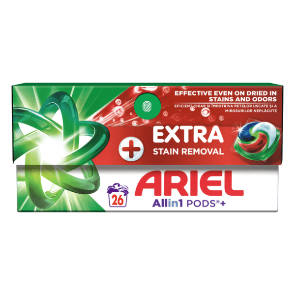 ARIEL PODS Extra clean kapsule za rublje 26kom 0