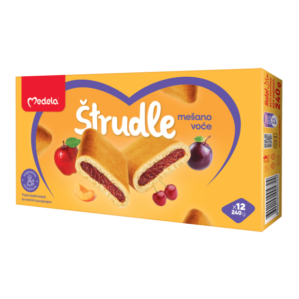 Štrudla MEDELA miješano voće 240g 0