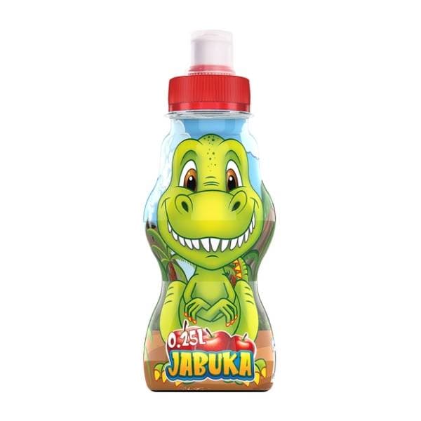 Sok NA EKS jabuka životinjice 250ml 0