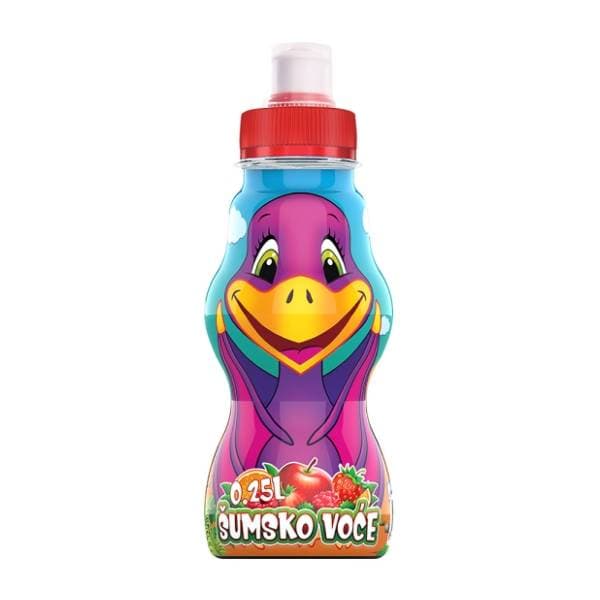 Sok NA EKS šumsko voće životinjice 250ml 0