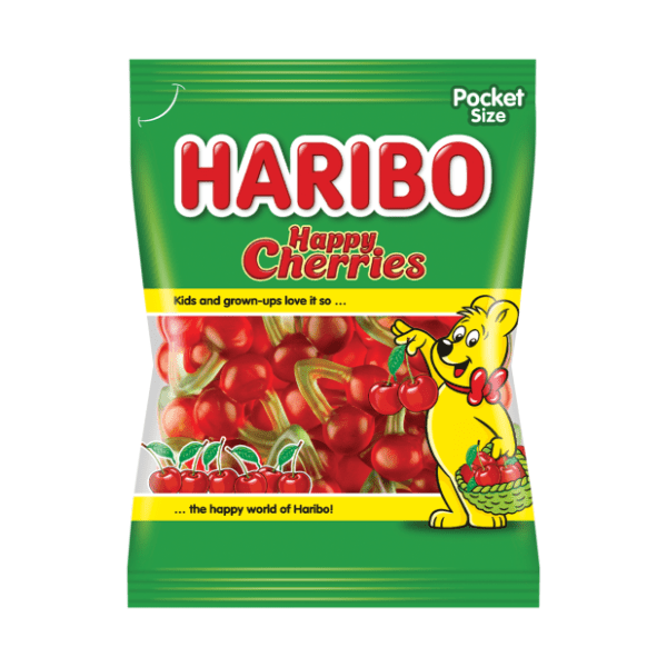 Gumeni bomboni HARIBO happy cherries 100g 0