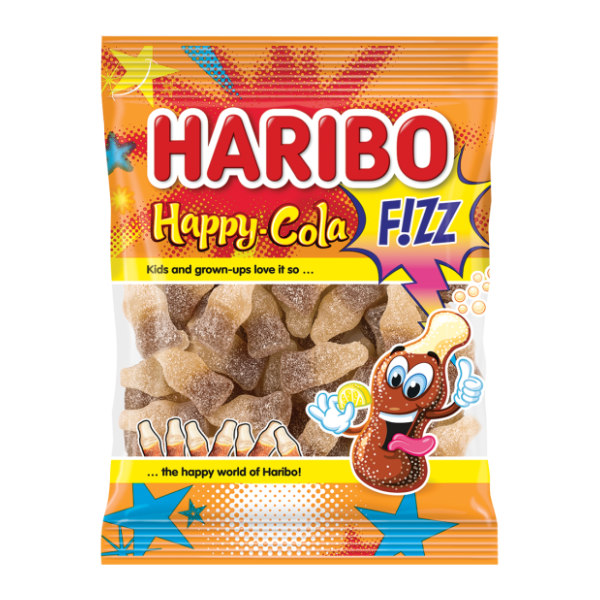 Gumeni bomboni HARIBO happy cola fizz 100g 0