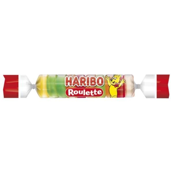 Gumeni bomboni HARIBO Roulette tutti frutti 25g 0