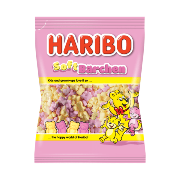 Gumeni bomboni HARIBO Soft barchen 100g 0