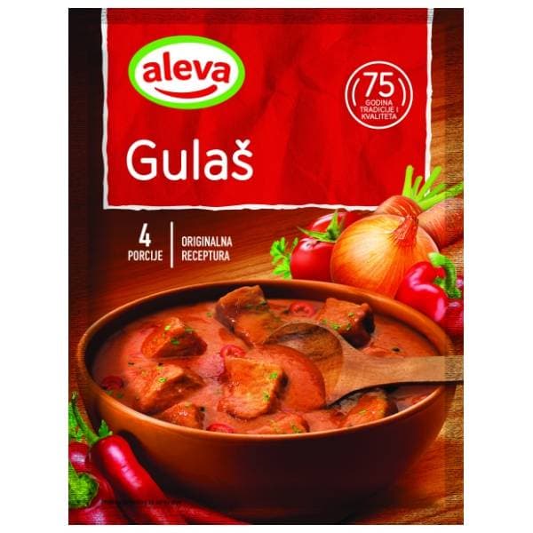 ALEVA začin za goveđi gulaš 50g 0