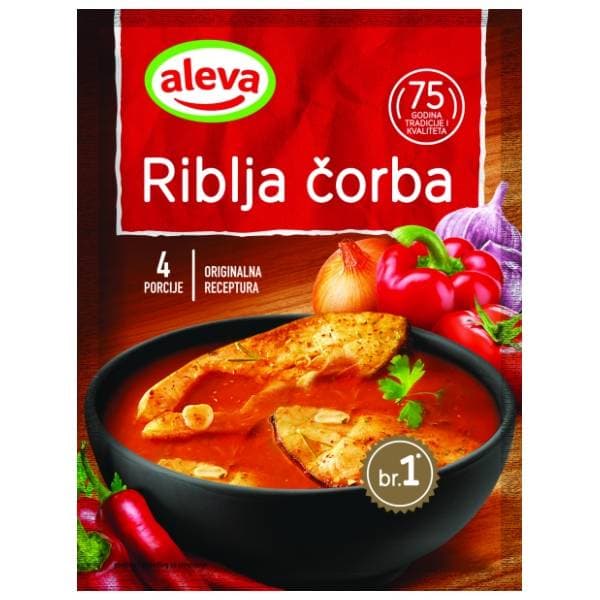 ALEVA dodatak za riblju juhu 90g 0