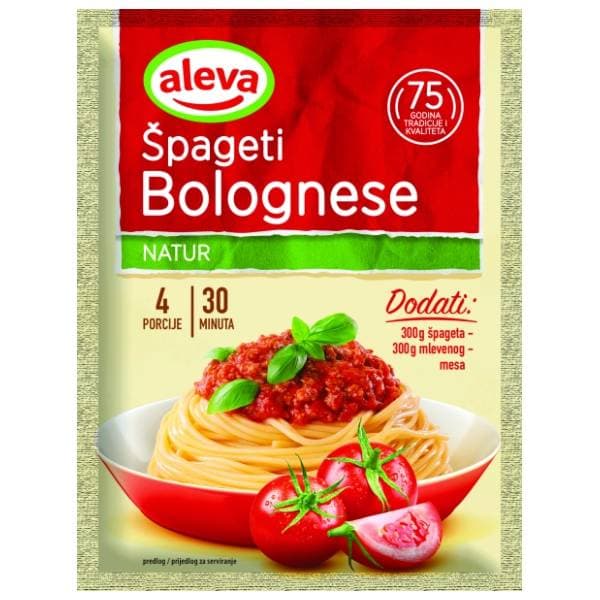 ALEVA Bolognese dodatak za špagete 59g 0