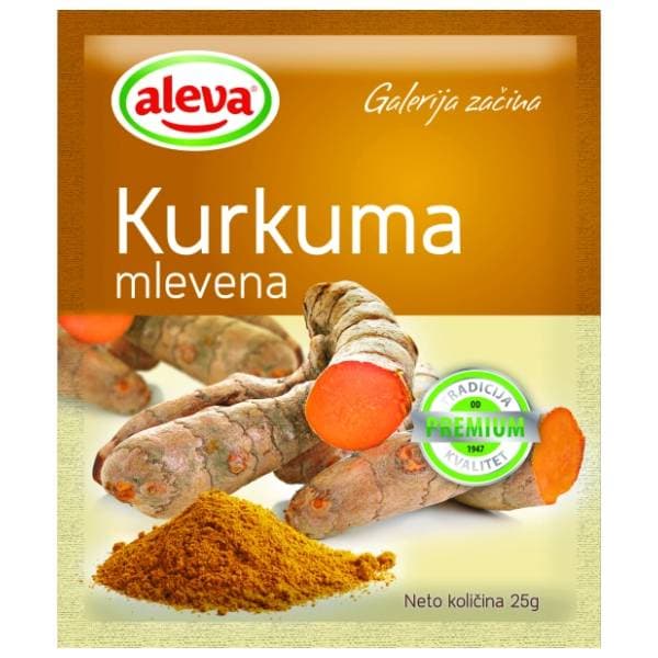 ALEVA Kurkuma mljevena 25g 0