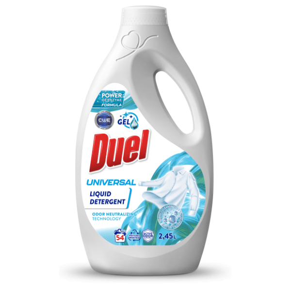 DUEL Gel universal tekući deterdžent 54 pranja (2,45l) 0
