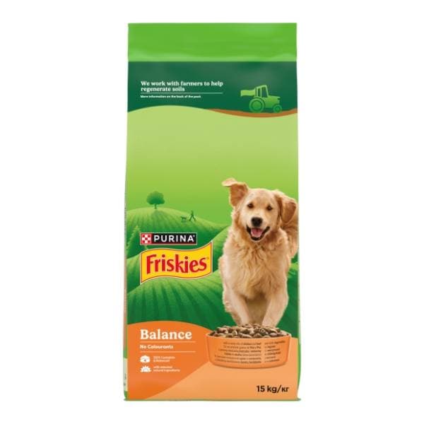 FRISKIES Adult balance piletina i povrće 15kg 0