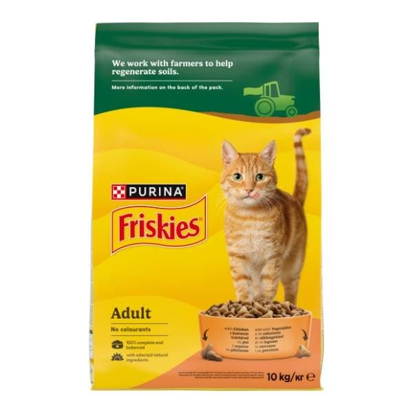 FRISKIES piletina i povrće 10kg 0