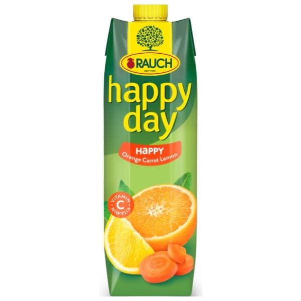 Voćni sok HAPPY DAY Family naranča mrkva limun 1l 0
