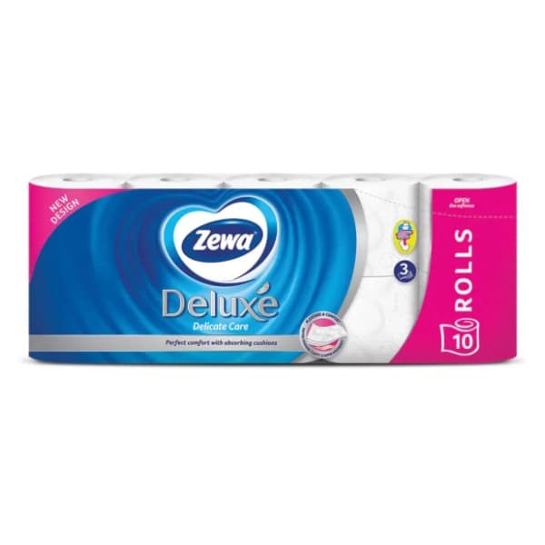 Toaletni papir ZEWA pure white 3 sloja 8+2 kom 0