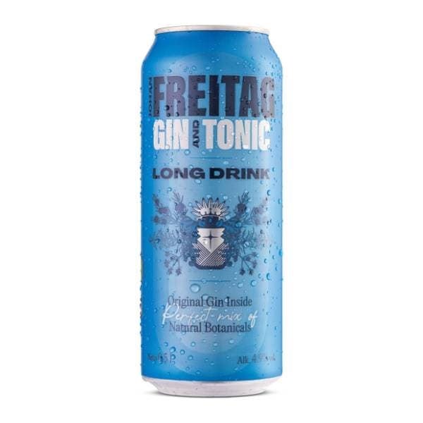 Koktel JOHAN FREITAG Gin&Tonic 5% 500ml 0