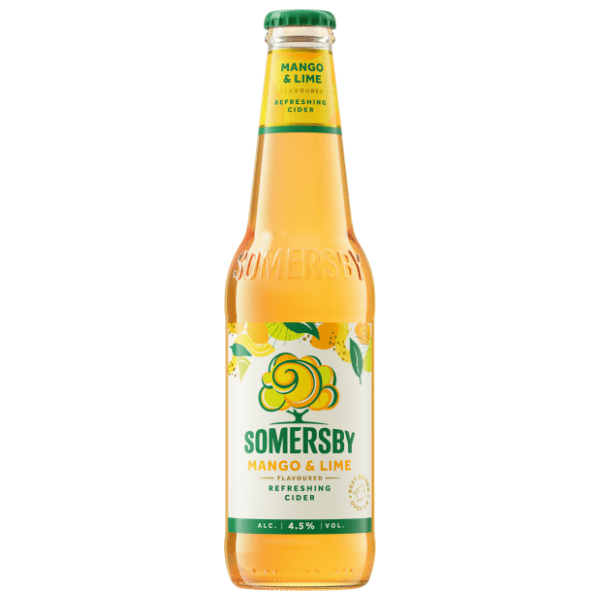 SOMERSBY mango&limeta 0,33l 0