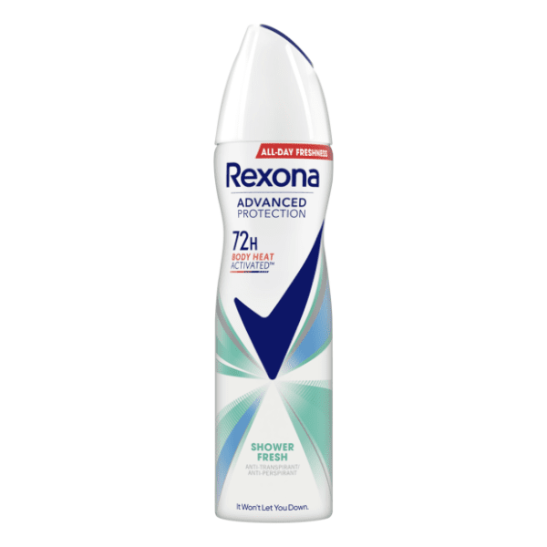 Dezodorans REXONA Advanced protection shower fresh 150ml 0