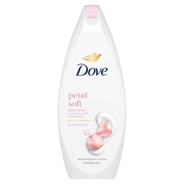 Gel za tuširanje DOVE petal soft 250ml 0