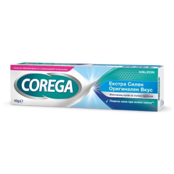 Krema COREGA Fixative Extra Strong Mint 40g 0