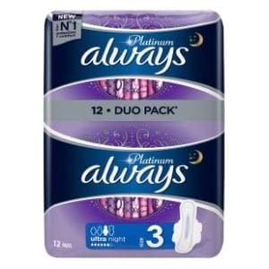 ALWAYS Platinum Night ulošci 12kom slide slika