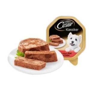 CESAR classic govedina i jetra 150g slide slika