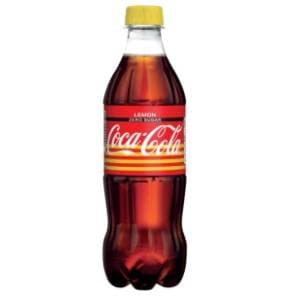 COCA COLA Zero lemon 500ml slide slika